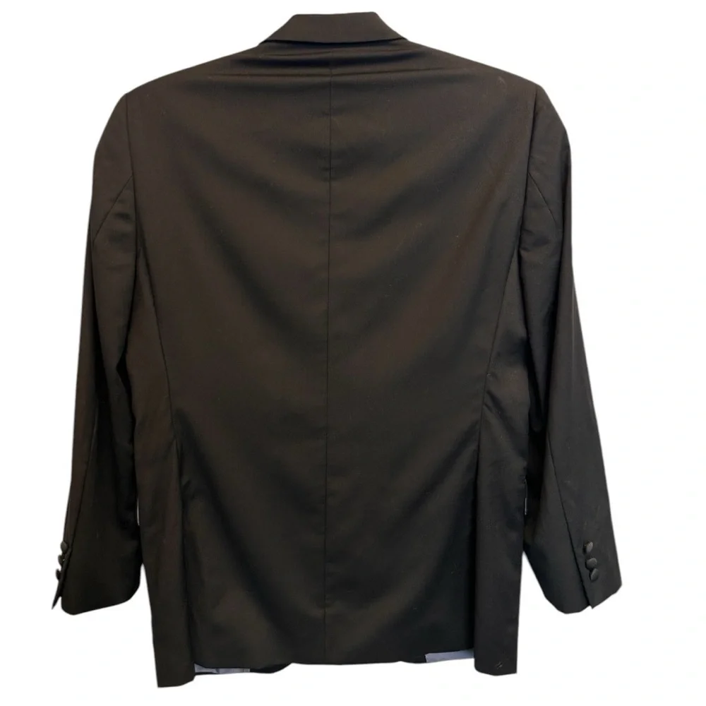 Vera Wang Nestor Tux CT Jacket 100% Wool Tuxedo Blazer Jacket Men's Size 42R